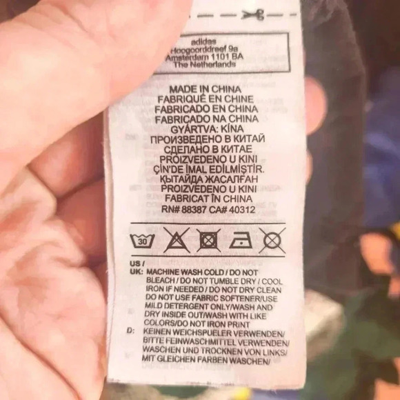 GUC Adidas x HER Studio London Floral Tee Size S - Picture 7 of 8